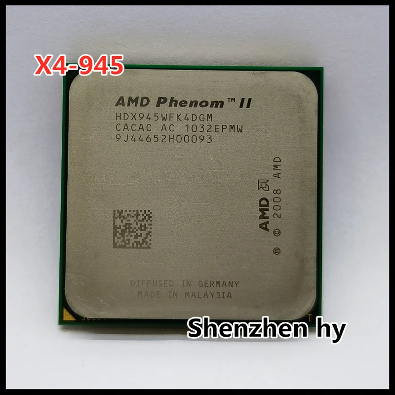 

X4 945 95 Вт 3,0 ГГц процессор HDX945WFK4DGM/HDX945WFK4DGI разъем AM3