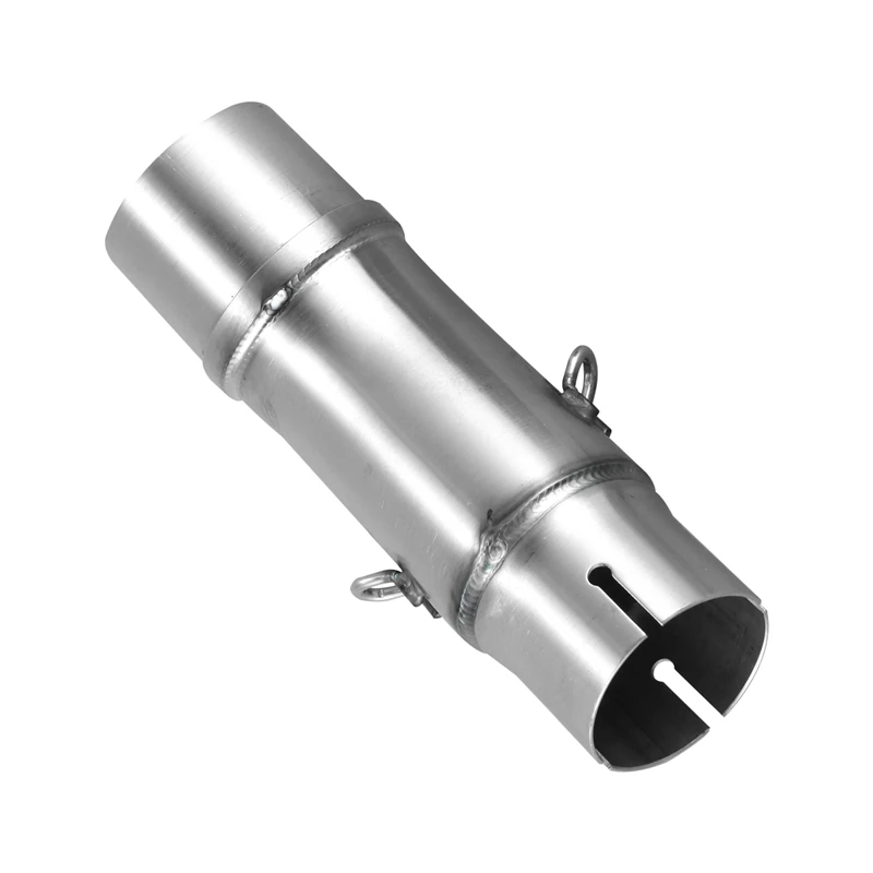 Выхлопная средняя труба мотоцикла 51 мм выхлопная Соединительная без выхлопа