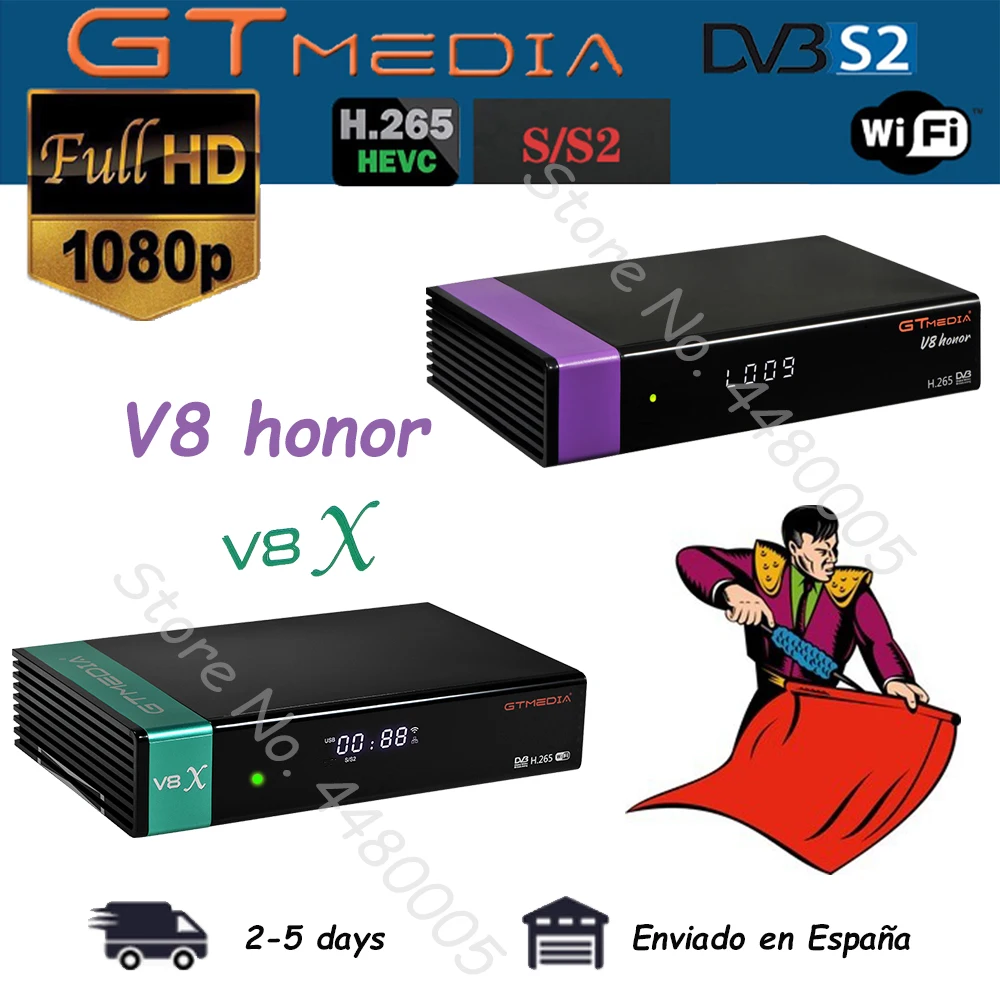 FTA gtmedia V8X питание от freesat V8 такая же функция как V9 super honor опционально полный