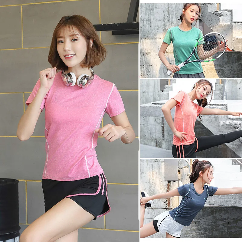 

Sports tops ladies sweatshirts ladies t-shirts sports t-shirts ladies fitness clothes fitness sports t-shirts sports top