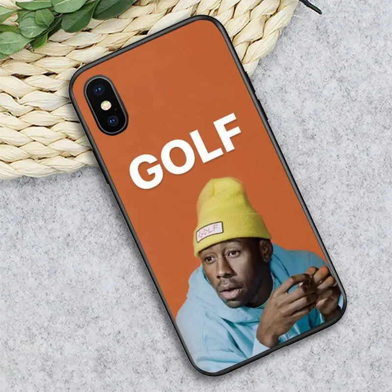 

Rapper tyler the creator GOLF bees Phone Case for iPhone 11 12 pro XS MAX 8 7 6 6S Plus X 5S SE 2020 XR mini