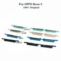 100 original power side button for oppo reno 5 reno5 power volume on off side keys case cover replacement parts
