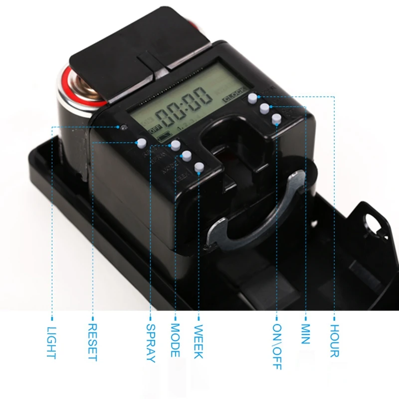 Жидкокристаллический автоматический аэрозоль диспенсер роскошный для туалета