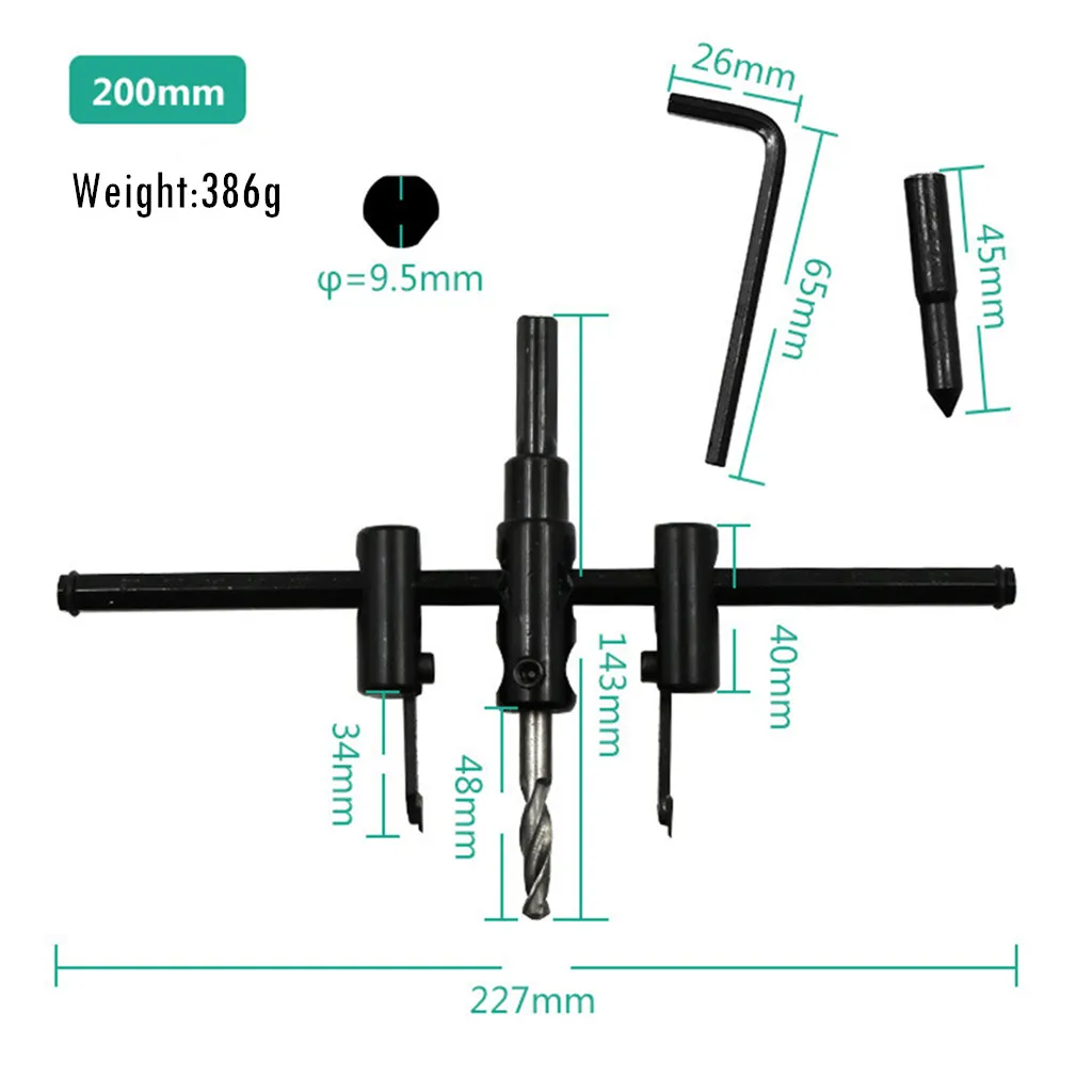 Регулируемые леггинсы с круглой дыркой набор из быстрорежущей инструментальной