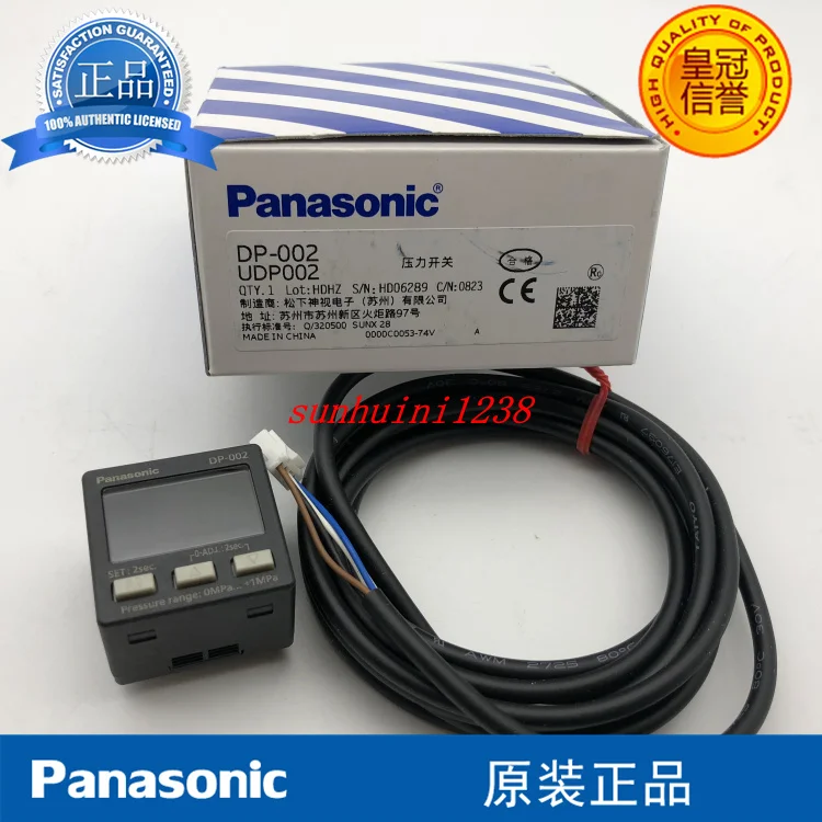 New Original Panasonic DP-001 DP-002 Digital Display Pressure Sensor |