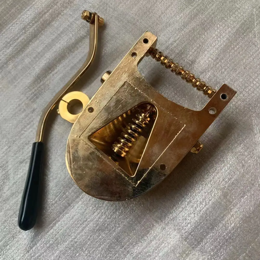 Ожоги вибрато/gretsch tailpiece Gold duo astro sparkle jet corvette bigsby|Детали и аксессуары для гитар| |