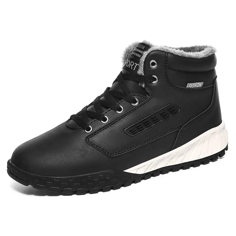 Модные Ботинки Martin мужская кожаная обувь с высоким верхом рабочая одежда для