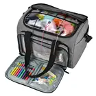 Портативные сумки для хранения вязальных спиц сделай сам, крючки-органайзер, держатель для ниток, тоут для домашнего шитья, ручные сумки для рукоделия