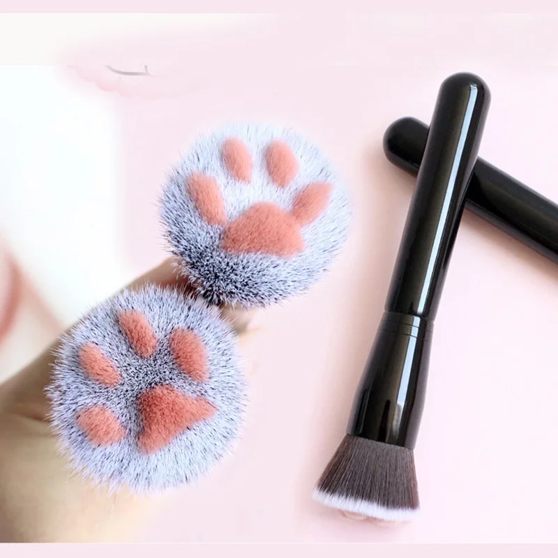 1 шт. Кисть для макияжа с кошачьими крапанами | Красота и здоровье