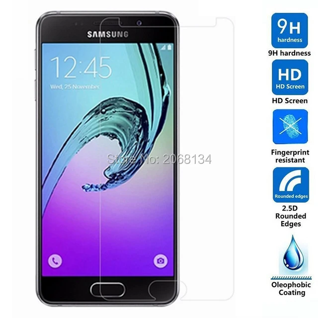 

for samsung galaxy a3 2017 tempered glass 9h front guard protective film explosion-proof lcd screen protector for sm-a320 a320f