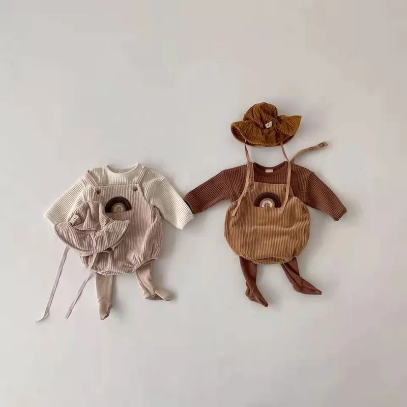 MILANCEL детская блузка вафельные топы для мальчиков короткая одежда девочек