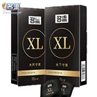 20 шт., презервативы для большого пениса, 55 мм