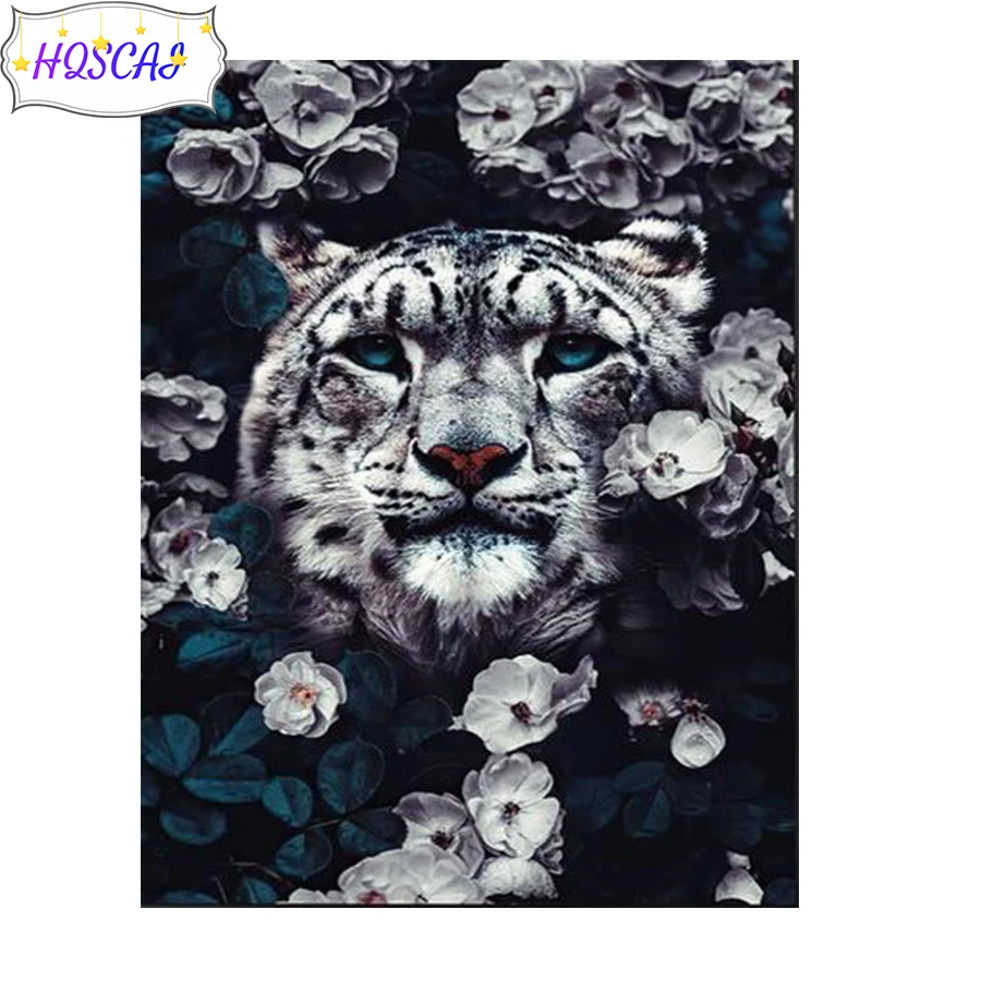 

Алмазная 5d-картина «сделай сам», мозаика с изображением цветов, тигра, животных, круга, квадратов, стразы, стразы, настенное искусство, украш...