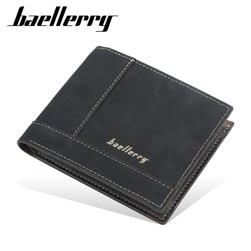 

Pu Leather Soild Color Purse for Man High Quality Man Wallet Multiple Card Slots Man Purse Thin Section Simple Male Wallet 2020
