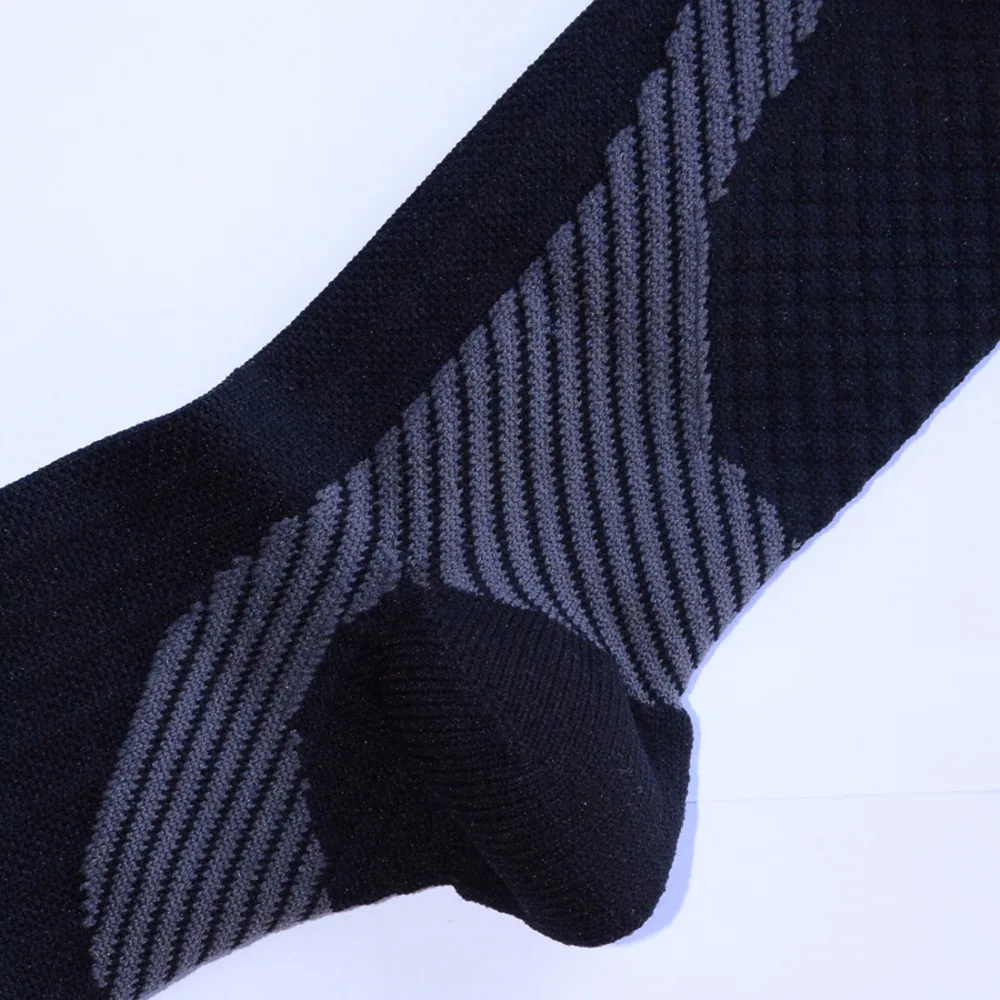 Компрессионные носки по колено для мужчин и женщин мужские высококачественные