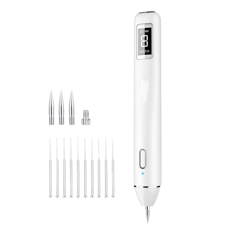 

Плазменная ручка с ЖК-дисплеем, Машинка для удаления пятен на коже, веснушек, машинка для удаления татуировок, средство для удаления бородав...