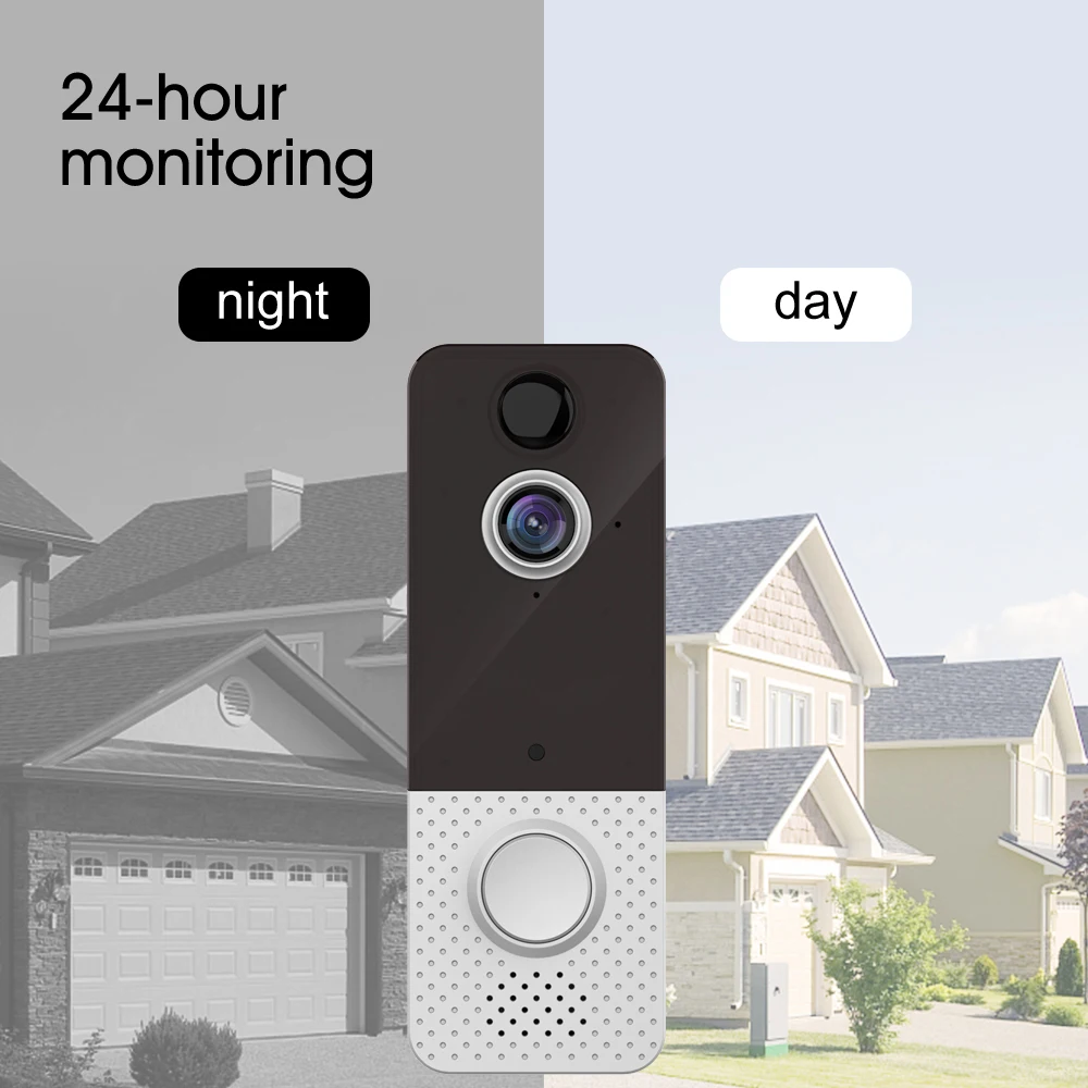 EKEN T8 IP67 Weatherproof Smart Video Doorbell Camera WIFI 1080P Visual Intercom Night Vision IP Door Bell PIR Wireless Cameras |