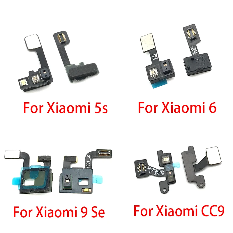 

10 шт./Лот, Новинка для Xiaomi Mi 5 5S Mi6 6 Mi9 9 CC9 датчик приближения свет гибкий ленточный Соединительный кабель Замена