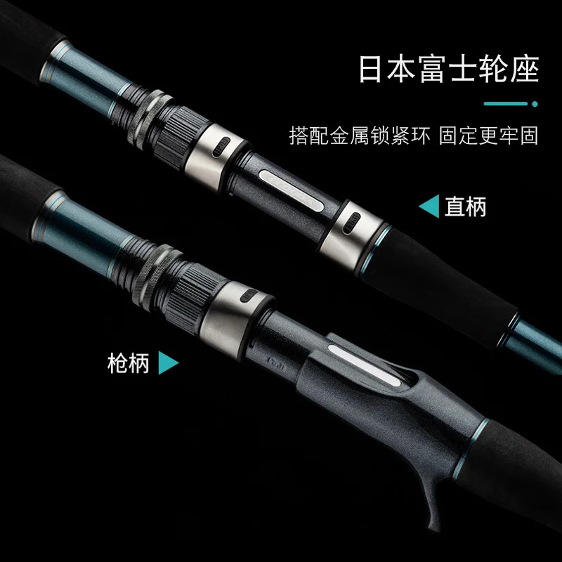 ECOODA CAPRICORN полный Fuji запчасти Профессиональный быстрый джигинг стержень EHK JR лодка стержень 1,68 м/1,72 м литье/спиннинг