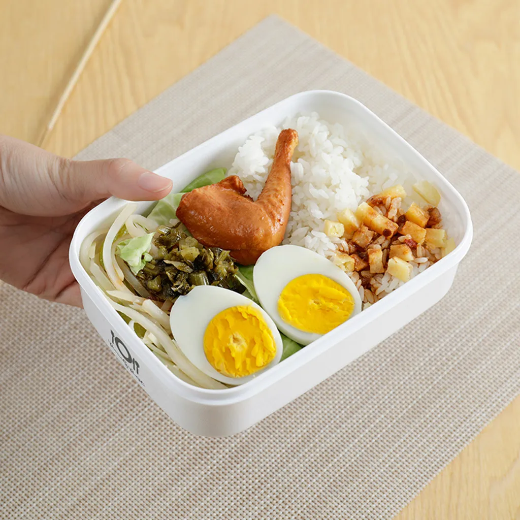 Герметичный Ланч-бокс для микроволновой печи Bento пикника еды фруктов контейнер