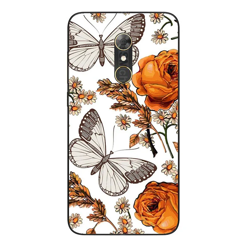 J33 Модный Мягкий Силиконовый ТПУ защитный чехол для Alcatel One Touch A7 5090Y 5," с принтом кролика кота, крышка с пейзажем, задняя крышка для телефона - Цвет: J33