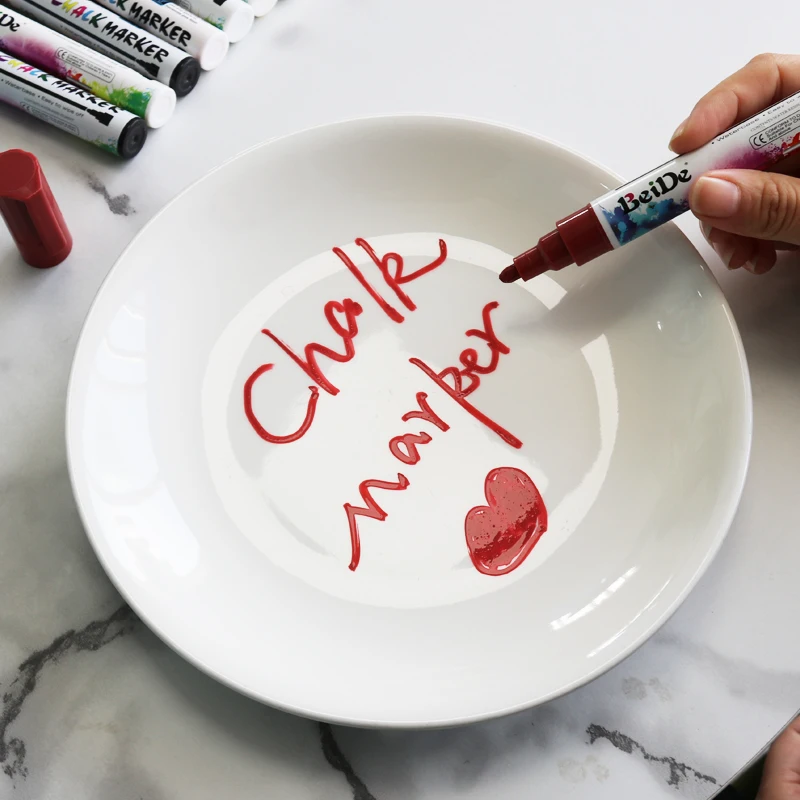 8 цветов стираемая флуоресцентная маркер фломастер Детская безопасная