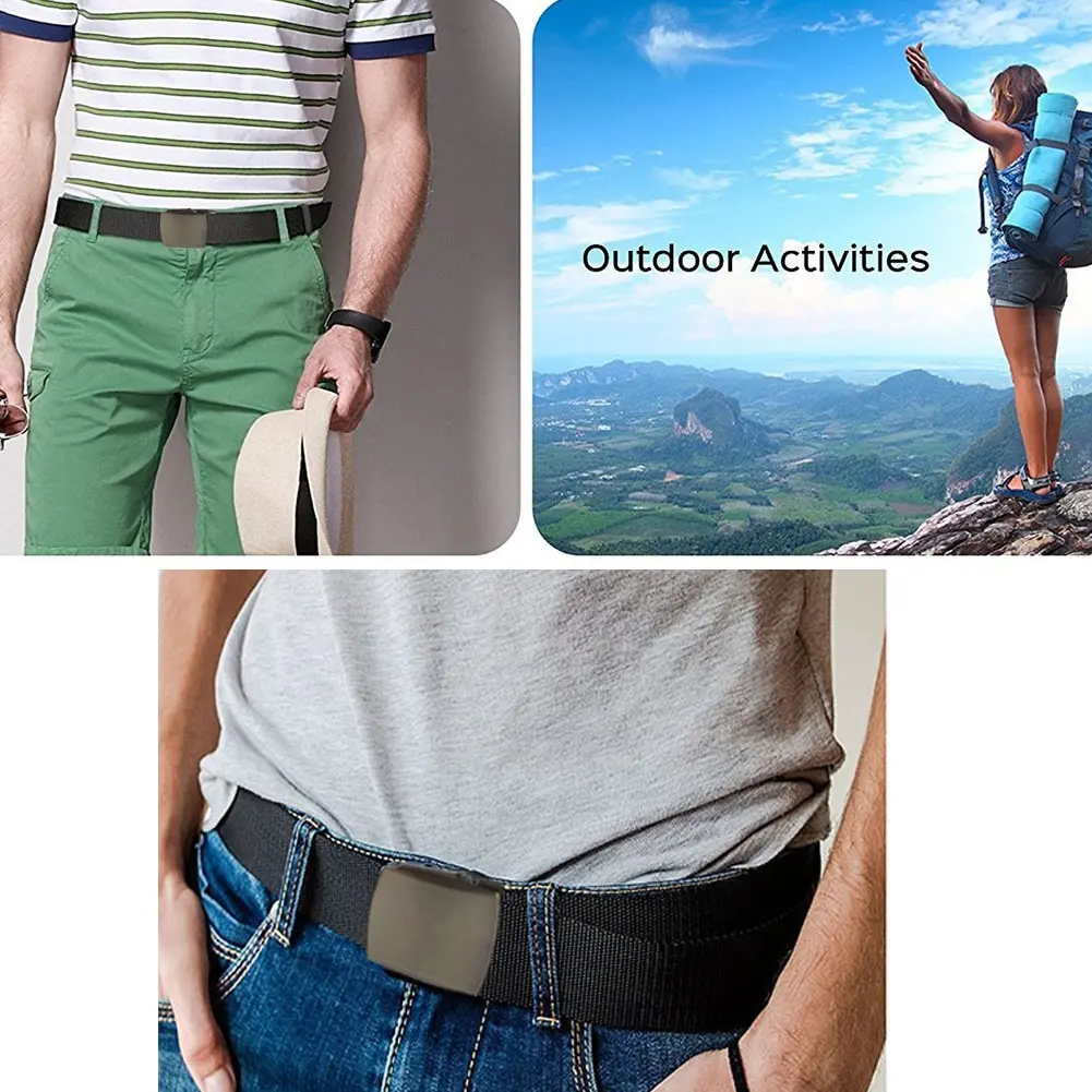 Тактический ремень 125 см дорожный поясной кошелек для скрытых денег монет