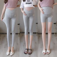 spring summer new cat maternity leggings pants pregnant pants underpants thin soft shorts maternity clothes for pregnant women