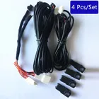 Светодиодная атмосферная лампа TAJIAN, романтический светильник для ног, декоративные полосы, освещение для салона автомобиля, бесплатная доставка для Toyota Camry 18-20