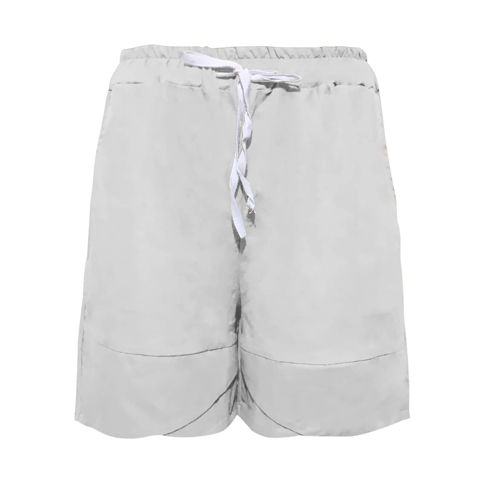 

Fashing Summer Women Cotton Linen Shorts Leisure Loose Short Pants Elastic Waist Casual Fashion Candy Color Big Plus Size S-2XL