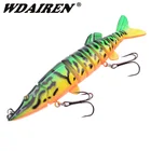 Приманка рыболовная жесткая, 12,5 см, 20 г, 1 шт., 9 сегментов