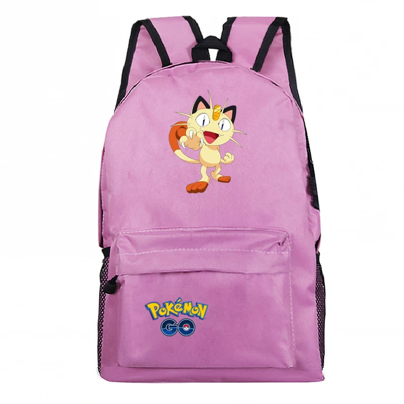 A1 Mochila Pokemon рюкзаки для школы подростков девочек Sac Dos Аниме Пикачу сумка plecak ноутбук унисекс мультфильм Backbag 41-44 - Color: A1