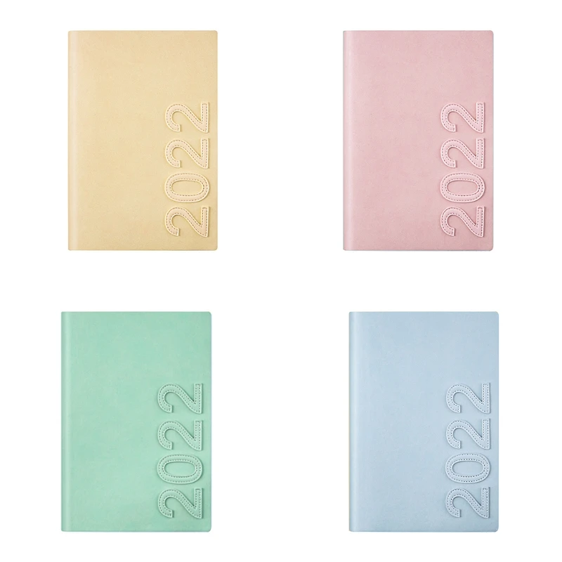 

Блокнот-планировщик А5 из полиуретана с блокировкой строки и управлением временем