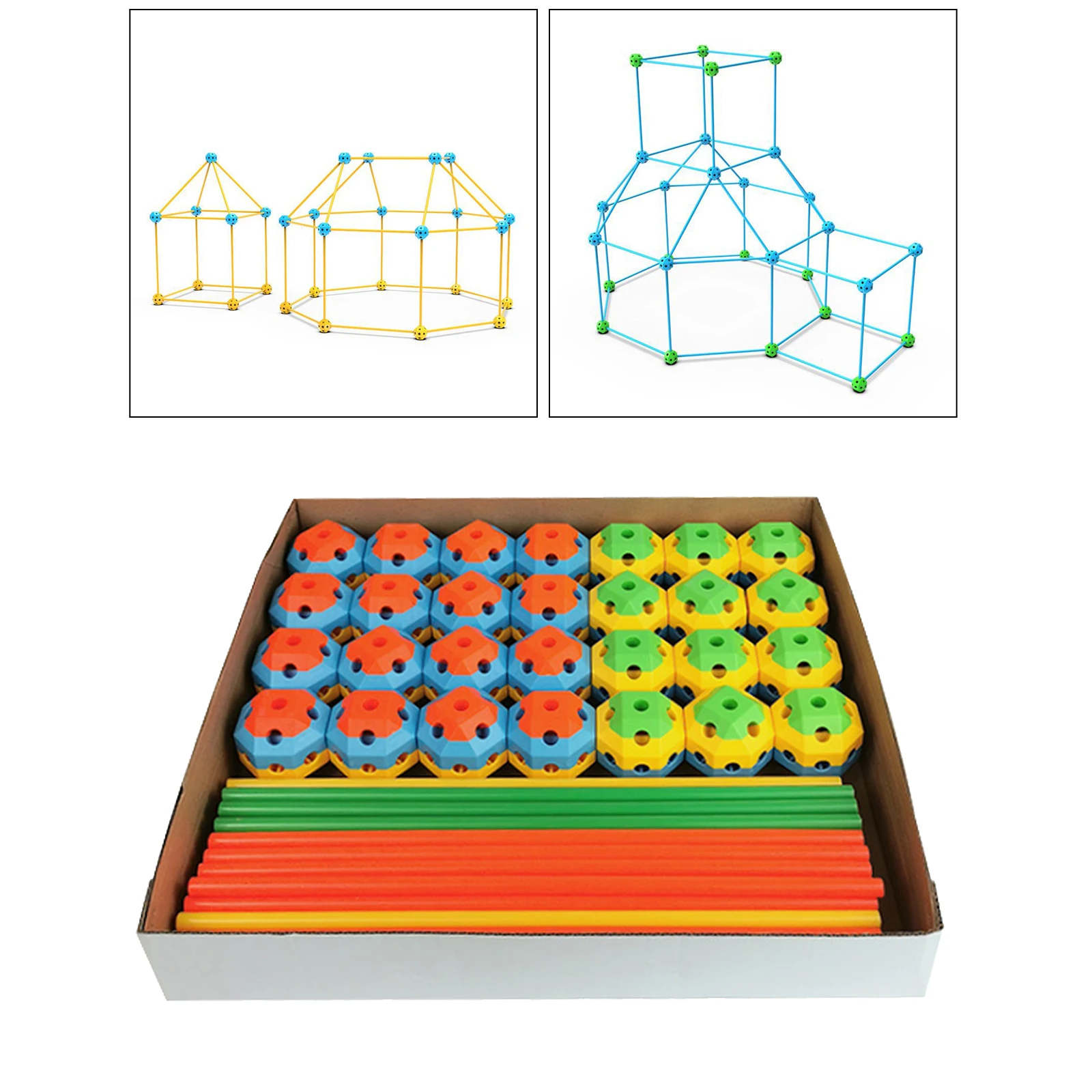 

4D DIY Straw Construction Building Blocks Plastic Stitching Assembled Blocks Bricks Motor Skills Educational Toys for Kids gift