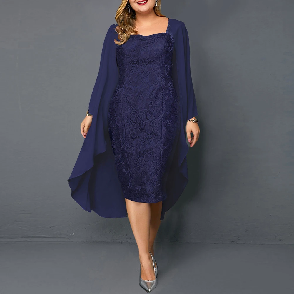 

Plus Size Women Summer Dress Elegant Spaghetti Strap Plus Size Birthday Party Dresses Bodycon 2021 Mesh Evening Wedding Dress