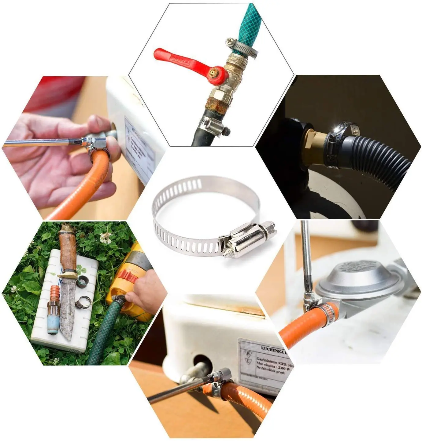 5 шт. зажимы для шлангов 8-700 мм | Строительство и ремонт