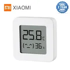 XIAOMI MIJIA Термогигрометр 2 Bluetooth гигрометр умный датчик влажности цифровой ЖК-дисплей электронный комнатный термометр приложение