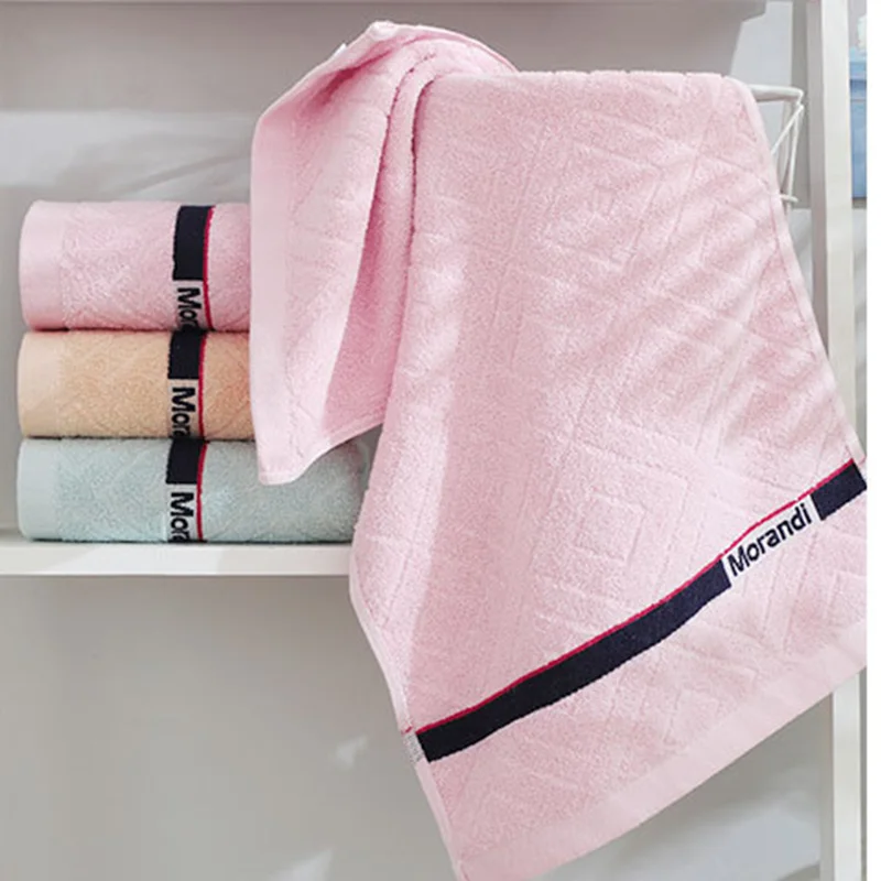 Полотенце хлопковое быстросохнущее в полоску 34 х76 см 2/4/10 шт. | Дом и сад