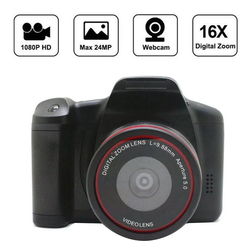 Новая HD SLR камера телефото цифровая 16X зум AV Интерфейс s DOM668|Любительские
