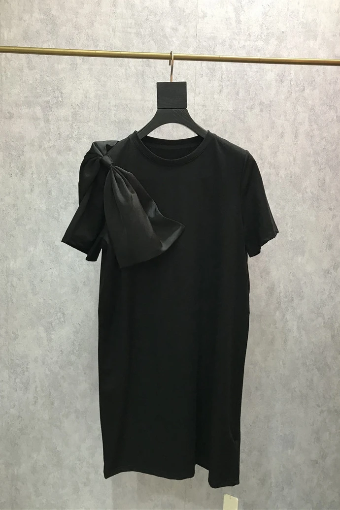 

Vintage Roundneck Floral Short Sleeve Cotton Shirtdress for Woman 2021 Summer Designer Luxury Female Clothig Dress