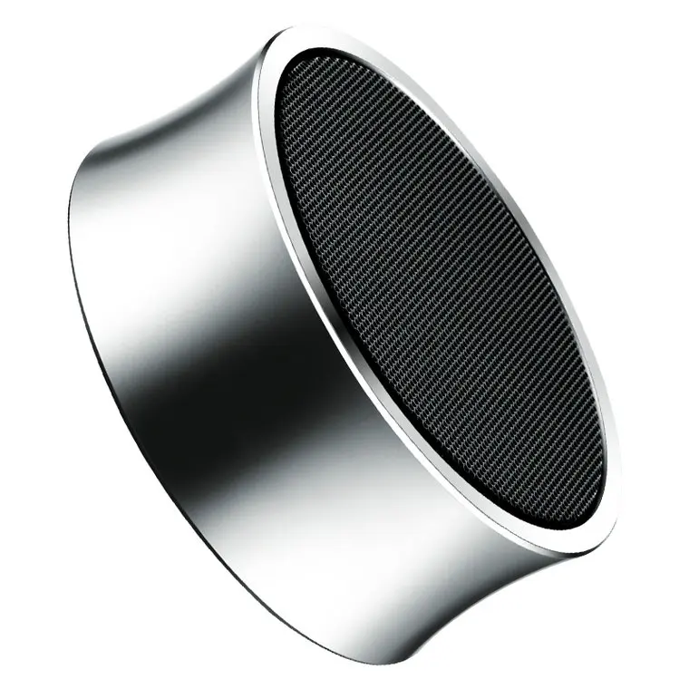 Silver Yescool PMC-02 Bluetooth динамик Новое поступление стерео Hi-Fi супер бас металл CNC портативная Спортивная звуковая коробка Горячая - Цвет: Silver