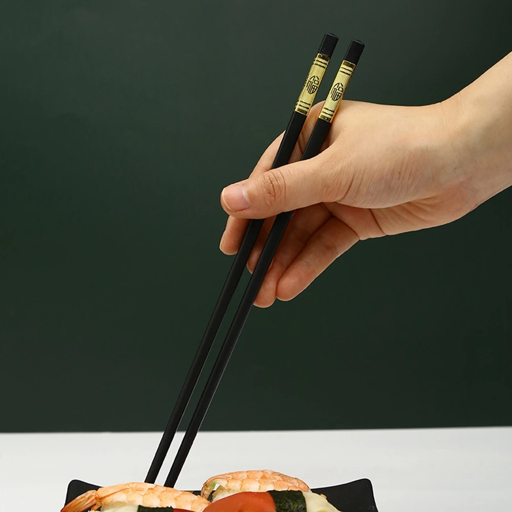 

10 Pairs Reusable Chopsticks Dishwasher Safe,9.5 Inch Fiberglass Chopsticks Multipack Chop Sticks Chopsticks for Food