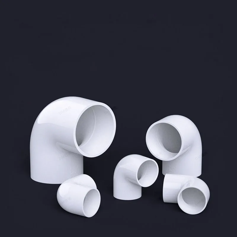 8 шт. ПВХ 90 градусов колено дренажная проволока Труба Адаптер соединитель садовый