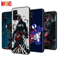 cool marvel venom soft tpu cover for huawei honor 8s 8c 8x 8a 8 7s 7a 7c 7 pro prime ru max 2020 2019 black phone case