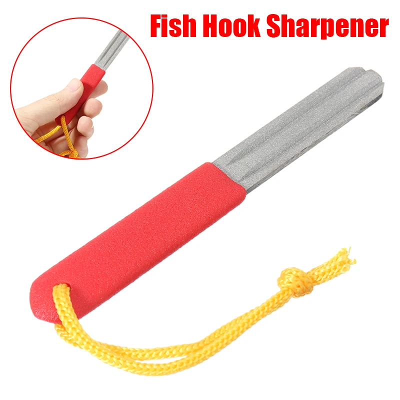 1 шт. 100 мм Мини Алмазная точилка для рыболовных крючков рыбалки и охоты|Точилки| |
