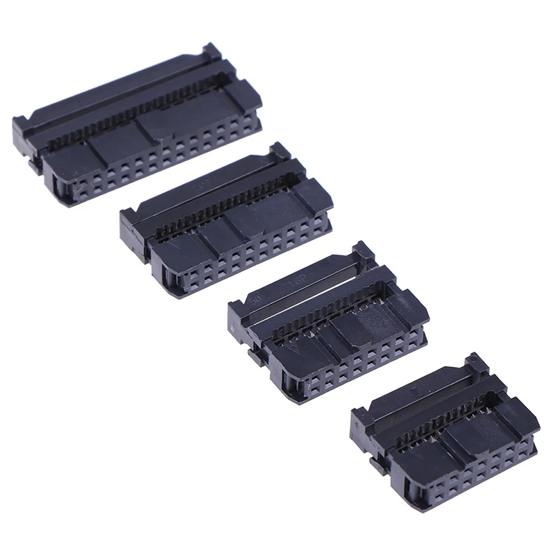 

10PCS 10 PIN Female Header FC-20 2.54 mm pitch Socket Connector Skillful Manufacture IDC