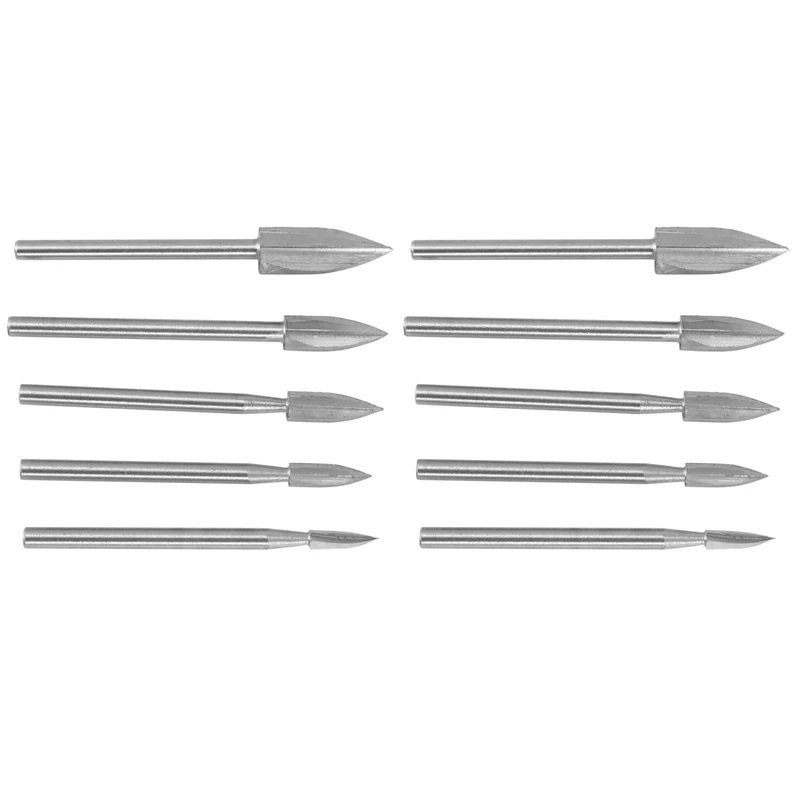 

Набор сверл для резьбы по дереву и гравировки, 10 шт./компл.