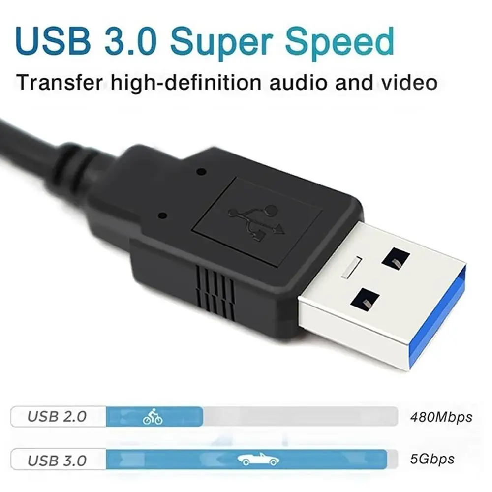 Карта видеозахвата Full HD 1080p совместимая с HDMI USB 3 0 60pfs карта захвата игр запись