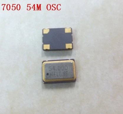 

10 шт./54 м 7050 SMD кварцевый осциллятор OSC 5*7 54 М кварцевый осциллятор