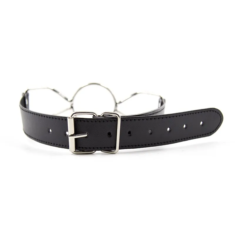 Открытые кляп для рта БДСМ пар ограничители Для бондажа дышащее кольцо ремешок